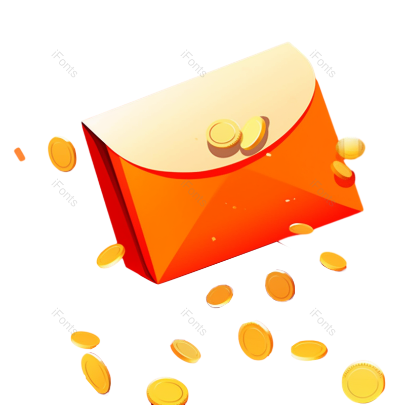 金币图片,喜庆元素,红包PNG,钱币免抠素材